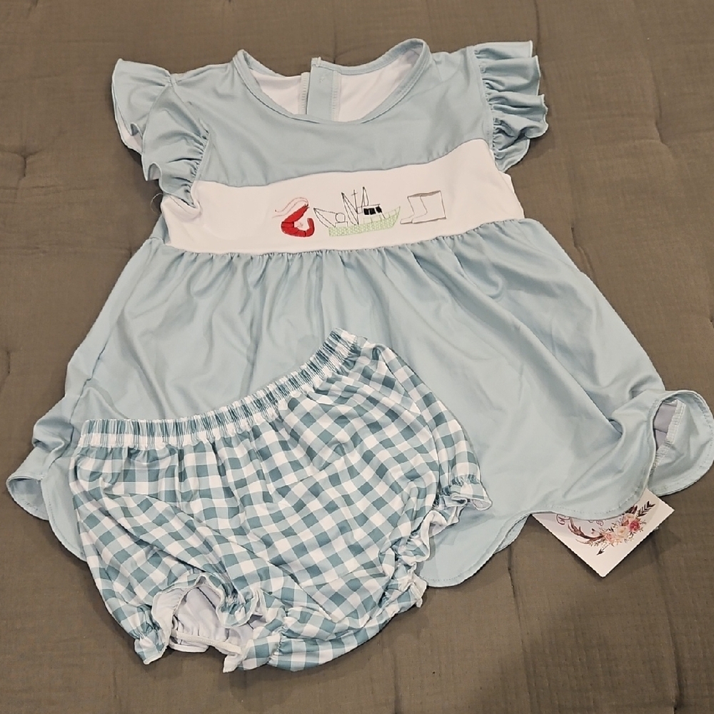 Adorable Kids Ruffle Dress - Picture 2 of 3